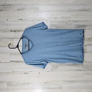 3/$15 garcia jeans light blue short sleeve thin tshirt mens size medium